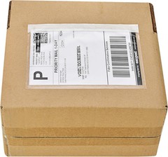 100 Waterproof Transparent Shipping Label Pouches 7.5 X 5.5 Inch Strong Adhesive