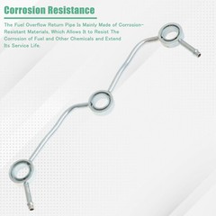 Aftermarket Quality Fuel Overflow Return Pipe for Kubota D905 D1005 D1105 D1305