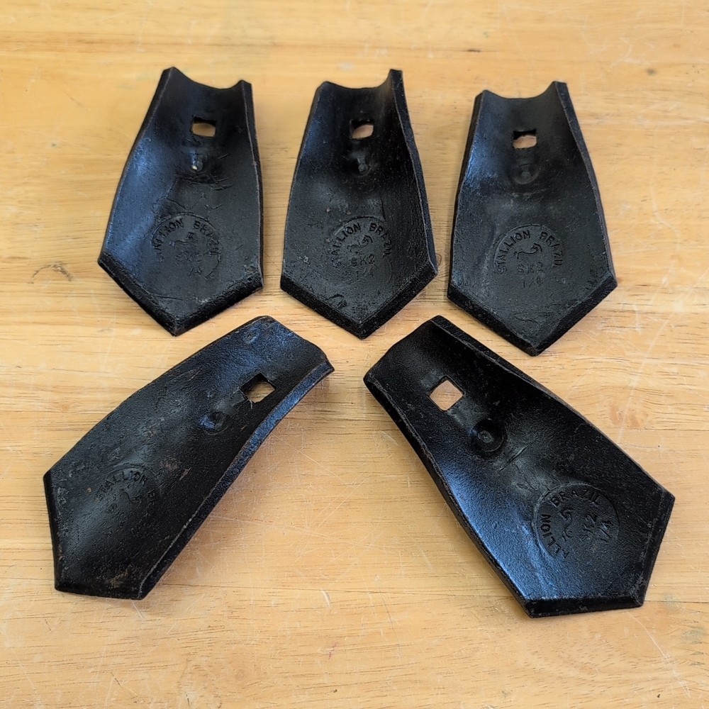 Stallion Brazil Sweep, Danish Cultivator 1/4″ x 2-3/4″ single hole SK2 -LOT OF 5
