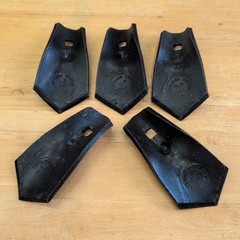 Stallion Brazil Sweep, Danish Cultivator 1/4″ x 2-3/4″ single hole SK2 -LOT OF 5