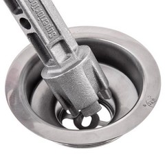 Superior Tool 06020 Dual-Ended Tub Drain Wrench Fits 3/8 or 1/2 in. Ratchet