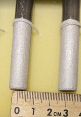 MoSi2 Heat Element 1700C 6/12 (Moly Disilicide) Le=140mm, Lu=180mm,A=30mm