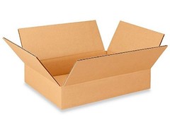 12 x 9 x 2 “U-Line” Cardboard Box (5 Pack) 200 LB. TEST