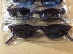ASSORTED BOX OF SUNGLASSES SUN GLASSES SET OF 6 GLASS COLORED SMALL LENS