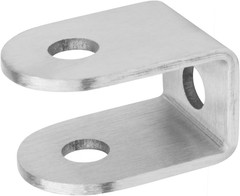 GBGS 10 Pcs U Bracket for 3/4″ Panels,Bracket Stamped 304 Stainless Steel