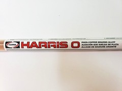 Harris®-0 Silver Phos Copper Solder Brazing Alloy Rods *USA 1/8″ x 0.05″ 6 Rods