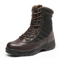 Men’s Steel Toe Work Boots Safety Military Combat Work Shoes US Size 6.5-15