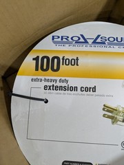 PRO-SOURCE Outdoor Extension Cord 100', 10/3 Gauge/Conductors PS-AZB0010