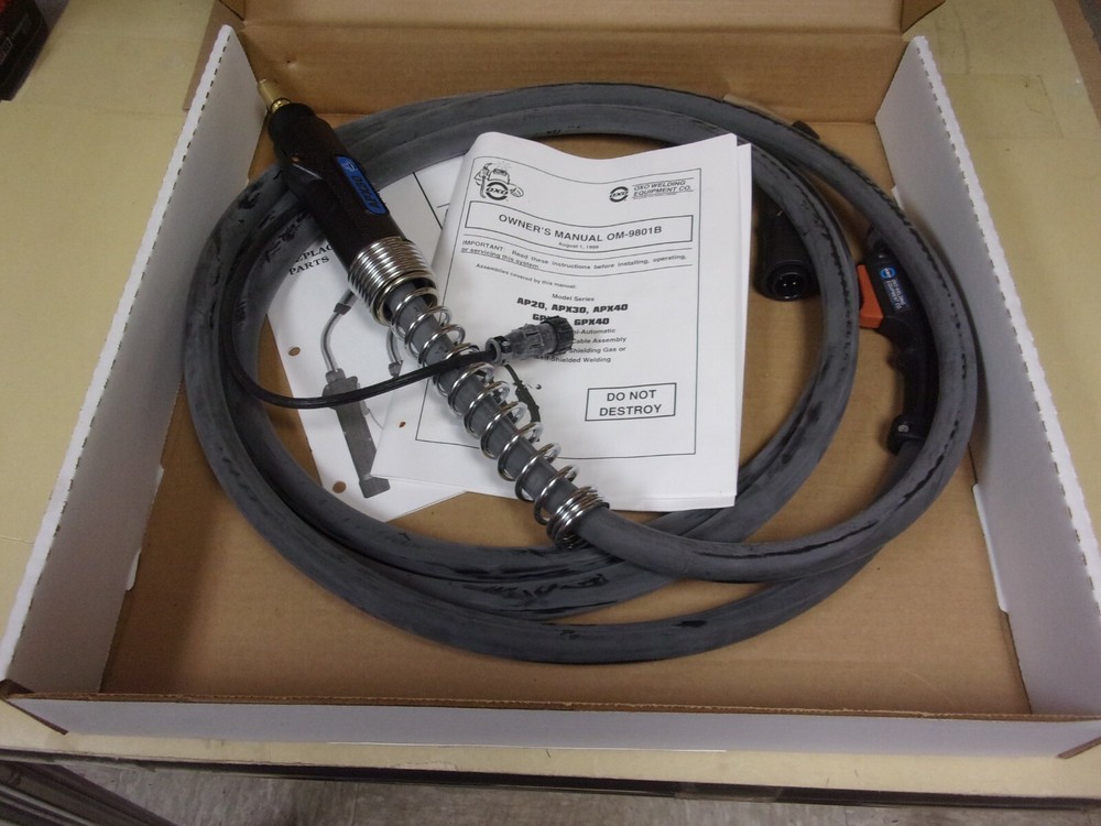 OXO Welding Equipment X3015AA1HS Air Cooled Semi-Auto Mig Gun & Hose , 300A