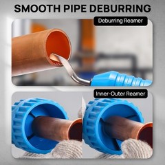 Pipe Bender Kit with Reverse Bending Attachment, Fits 1/4 to 7/8-Inch Soft …..