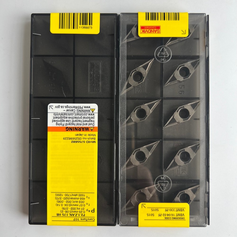 10pcs/Box SANDVIK VBMT160402-PF 5015