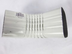 Amerimax Home Products 3×4 White Aluminum A-Elbow 47264