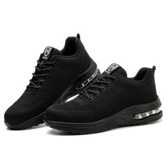Men’s Sneakers Indestructible Safety Work Shoes steel toe boots Breathable 7-13