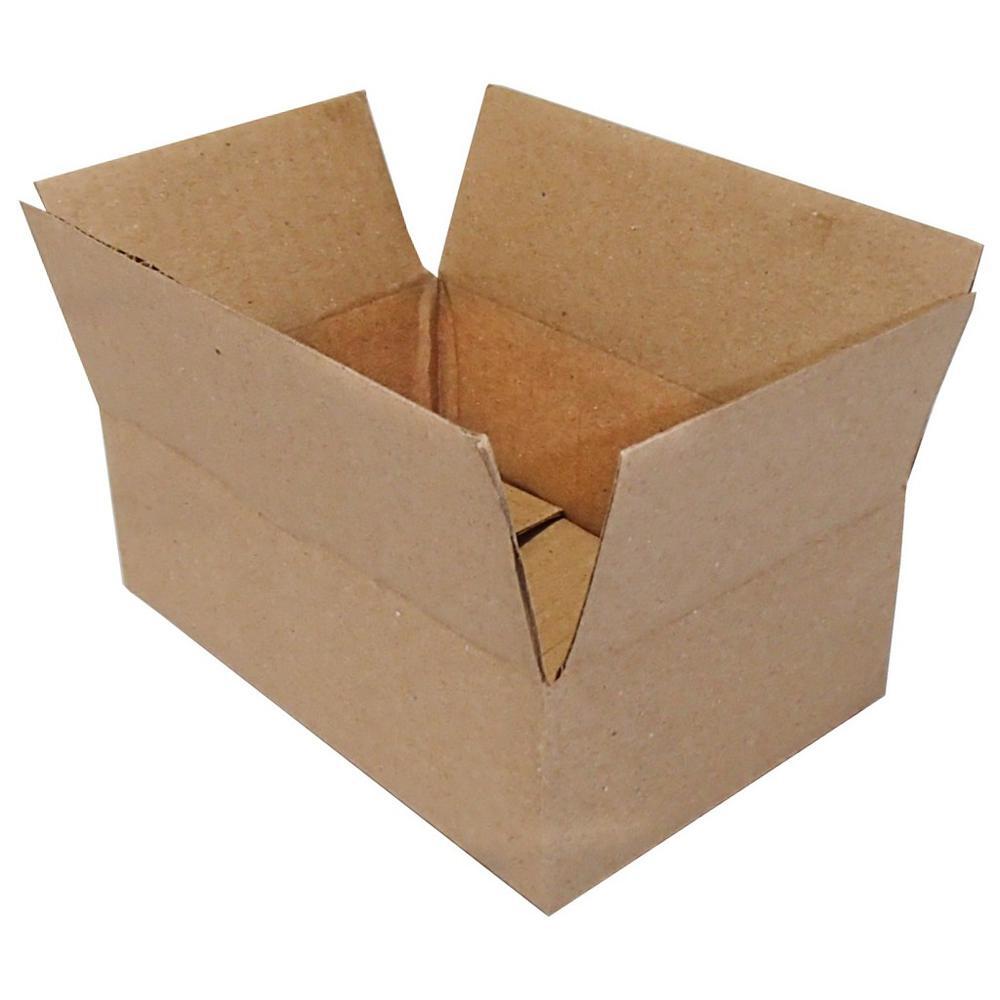 6X4X2 Brown Shipping Box (200 lb. Test Single Wall Corrugated Box)