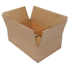 6X4X2 Brown Shipping Box (200 lb. Test Single Wall Corrugated Box)