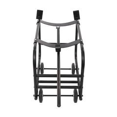 TFCFL 55 Gallon Drum Cradle, Movable Drum Cradle Drum Stand 600-pound Capacity,