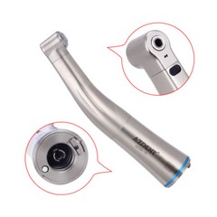 1:1 Fibra Óptica Pieza de Mano Dental Baja Velocidad LED Contra Angulo Empuje