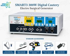 Electro Cautery Bipolar Monopolar Electrosurgery Surgical Generator Set 300W