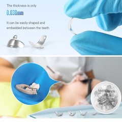 Dental Matrix Bands Deciduous/Premolar/Molar Sectional Contoured Matrices 50pcs