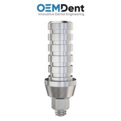 Anti Rotational Titanium Temporary Abutment – BioHorizons® Hexagon Compatible