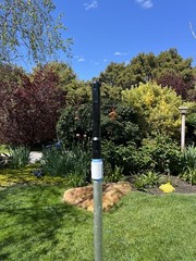 60 FT OF RAINDROPS THE MOST EFFICIENT SPRINKLER EVER ON COMMERCIAL TRIPOD