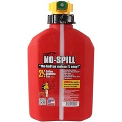 No-Spill 1405 Integrated Stainless Steel Screen Poly Plastic Gas Can 2.5 gal.