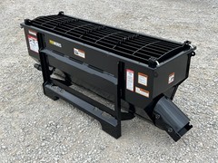 1/2 Yard Auger Mixer Mixing Discharge Bucket Attachment Fits Skid Steer Loader