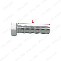 Fine Thread 304 Stainless Steel Hexagon Bolts Hex Head Screws M6 M8 M10 M12 M16