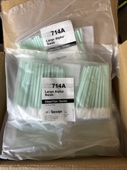 Large Alpha® TX714A Inner Bags:100 swabs/bag (2 inner bags of 50 swabs)