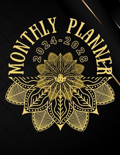 2024-2028 Monthly Planner 5 Year Calendar Schedule Organizer – Jan 2024-Dec 2028