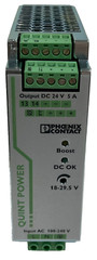 PHOENIX CONTACT POWER SUPPLY QUINT-PS/1AC/24DC/4 100-210V/1.5-06A INPUT 1 PHASE