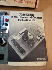 INTERSIL Single Chip Universal Counter Evaluation Kit ICM7226A – In Box W/Manual