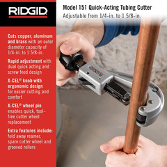 29983 Model 223S 1/4″ to 1-1/4″ Inner/Outer Copper and Stainless Steel Tubing an