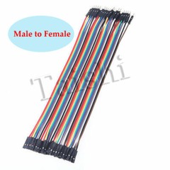 HOT 20cm 1X 40pcs Male to Female Dupont Wire Jumper Cable for Arduino Breadboard
