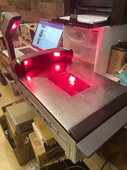 Datalogic Magellan 9800i 9806 Grocery Scanner Scale w/ Top Down Reader