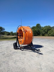 N35 Reel Trailer Cable Trailer 3.5k Lbs Capacity.