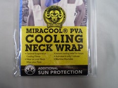 2 OccuNomix MiraCool PVA Cooling Neck Wrap w/Sun Protection Fishing Sports Work