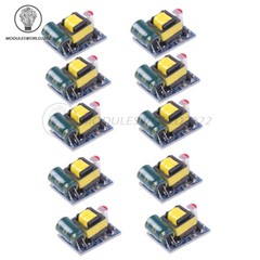 10PCS Mini AC-DC 110V 120V 220V 230V To 5V Converter Board Module Power Supply