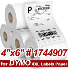 DYMO 4XL Labels Direct Thermal Shipping Labels 4″x6″ 1744907 Compatible 220/Roll