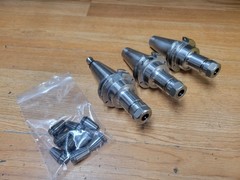 ACCUTEK CAT40 ER16 COLLET CHUCKS W/ 3″ PROJECTION
