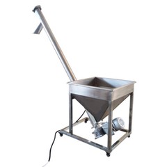 Granular Automatic Feeding Machine 220v 1kw Screw Feeder Conveyor Hopper