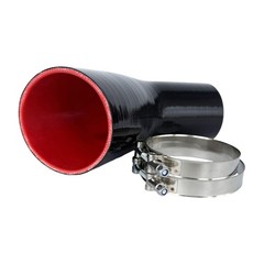 3.5″ to 4″(89-102mm) 45° Elbow Coupler Silicone Reducer Hose With Stainless