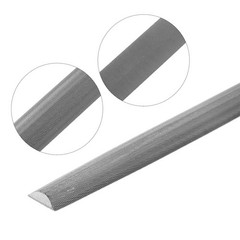 10 Inch Double Cut High Carbon Hardened Steel Half Round File Handle