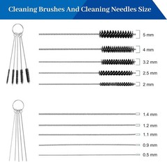 4Packs Torch Tip Cleaner for Cleaning Welding Cutting Nozzles, Gas Orifices