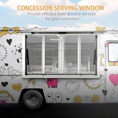 Concession Stand Trailer Serving Window Awning Food Truck Service Screen Windows