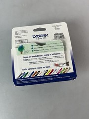 2-Pack Brother 1/2″ Black on White P-touch Tape for PT2600, PT-2600 Label Maker