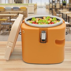 2.5 Gal Insulated Soup Container Commercial Food Warmer Food Warmer & Cover