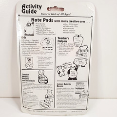 Creative Shapes U.S. Map Notepad 50 Sheets Fun For Kids 8″ Wide