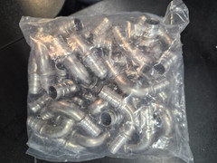 Pack of 25) Boshart 90 Deg Elbow 1/2″ Pex Connections 304 Stainless Steel SDR9