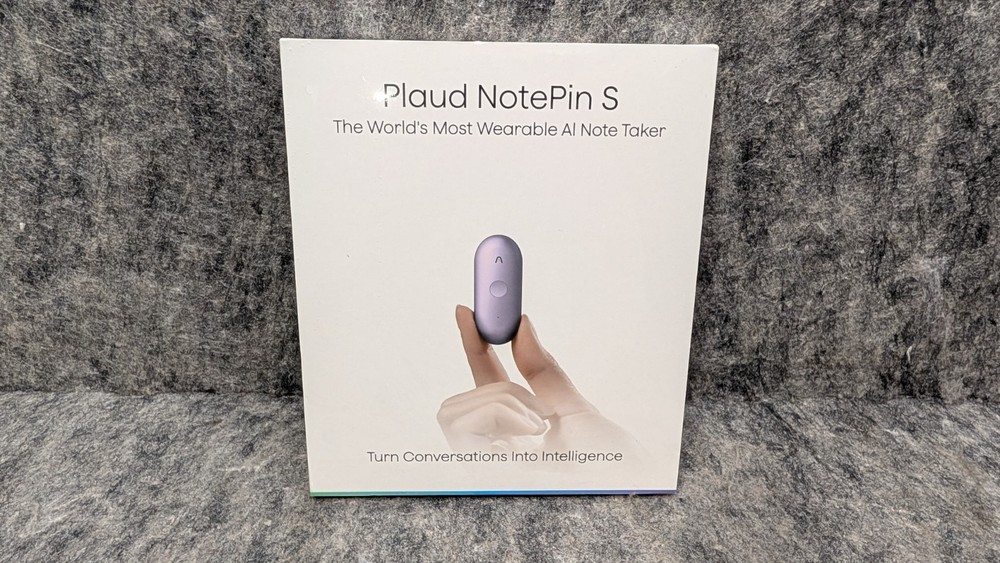 Plaud NotePin S AI Voice Recorder 64GB 112 Languages Wearable Purple 🔥New🔥